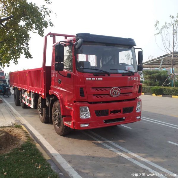 三环昊龙系列 前四后六8米载货车8x2_山东福瑞泽汽车销售服务优惠促销