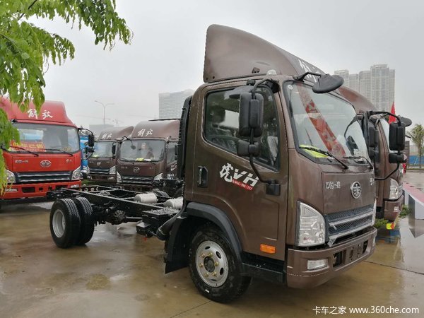 解放轻卡大柴160马力虎vh(省长)载货车仅需10.28万元