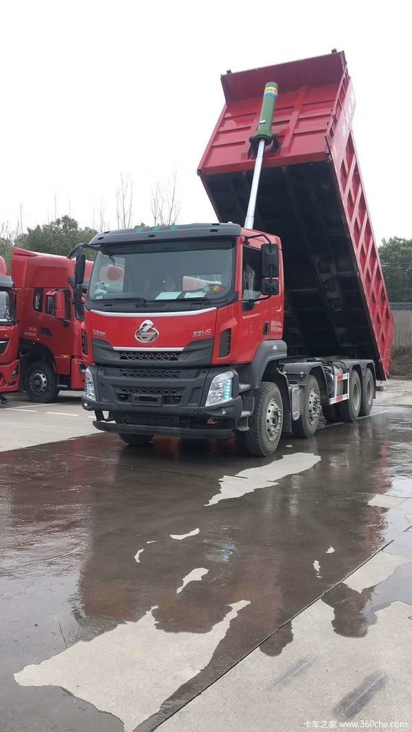 柳汽乘龙h5四桥轻量化自卸—治超神器!