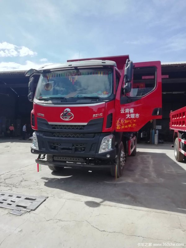 东风柳汽乘龙h5280马力4x253米自卸车lz31