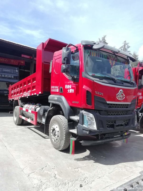 东风柳汽乘龙h5280马力4x253米自卸车lz31