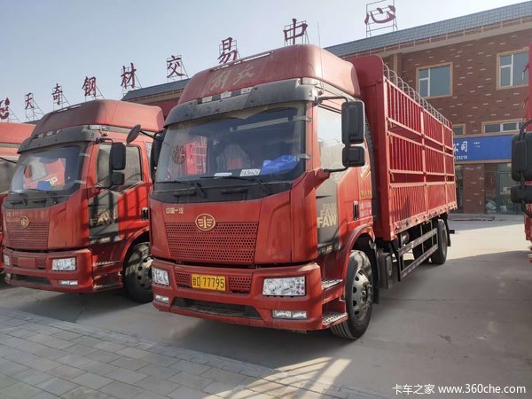 8米仓栅车,6缸240马力特价2021年03月23日起,一汽解放载货车解放j6l在