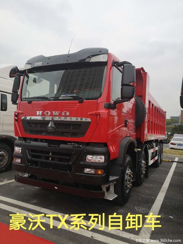 中国重汽howo tx7 400马力 8x4 5.6米自卸车(zz3317v286ge1)38.