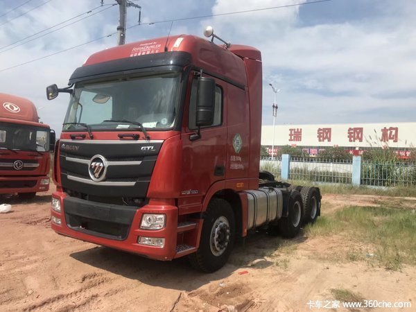 欧曼gtl430牵引车,优惠1.2万元,购车赠送千元油卡