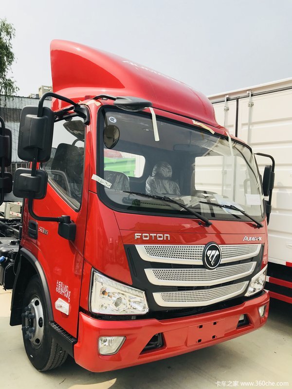 欧马可4.2米红色冷藏现车,直降1万元