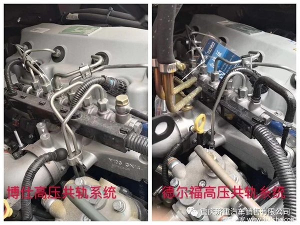 供油系统均为德尔福系统.那它们具体的区别在哪里呢?
