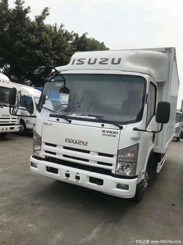 仅售1278万元庆铃五十铃kv10023米宽汽刹厢车
