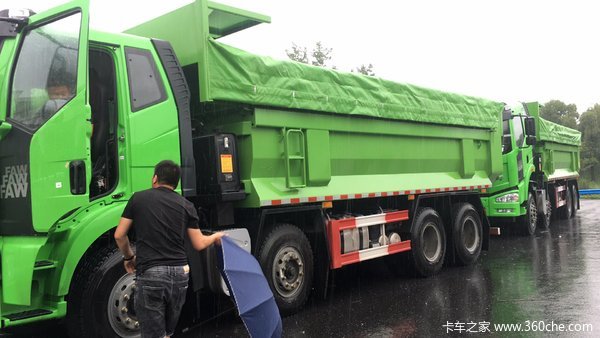 恭喜绍兴市上虞区嘉航渣土运输处置有限公司 喜提解放j6p自卸车