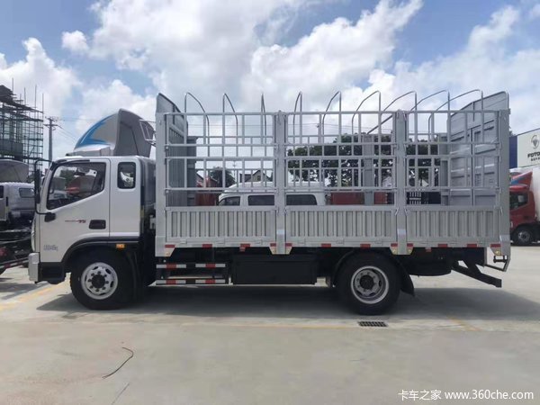 福田奥铃cts170马力5.8米仓栅车