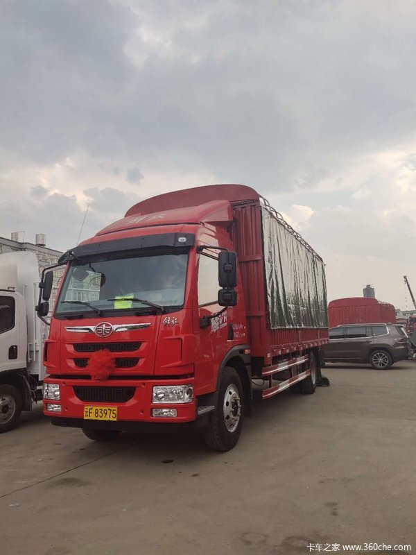 恭喜吴先生 喜提麟vh载货车,开解放红红火火赚大钱