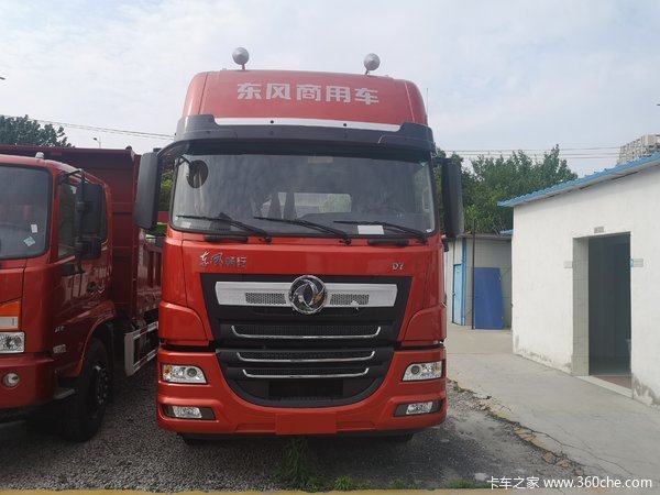 东风新疆 畅行d7 340马力 8x4 9.6米栏板载货车(eq1310gd5d)25.