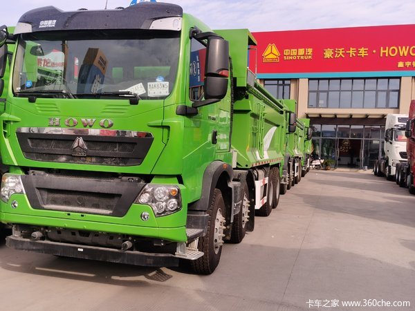 中国重汽howo tx6 340马力 8x4 5.6米自卸车(zz3317v286ge1)37.