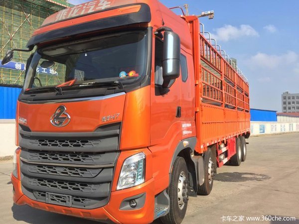 新车促销 南昌东风乘龙h7仓栅车29.2万