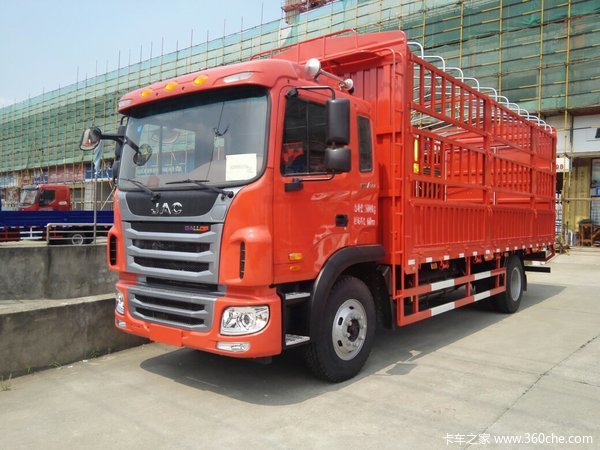 8米排半仓栅式载货车 车型公告号 hfc5161ccyp3k1a50s3v 发动机型号