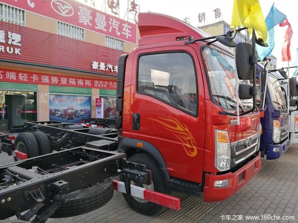 中国重汽 豪曼h3 160马力 4.