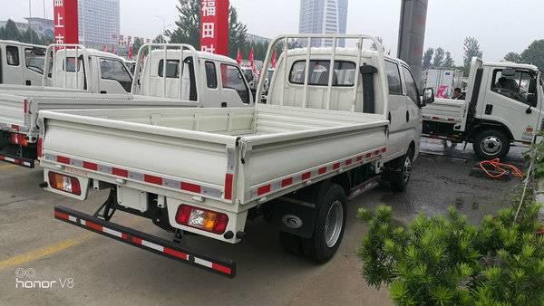 02米双排栏板轻卡(bj1046v9ab6-k6)  详情表 车型名称 福田 时代k2 88