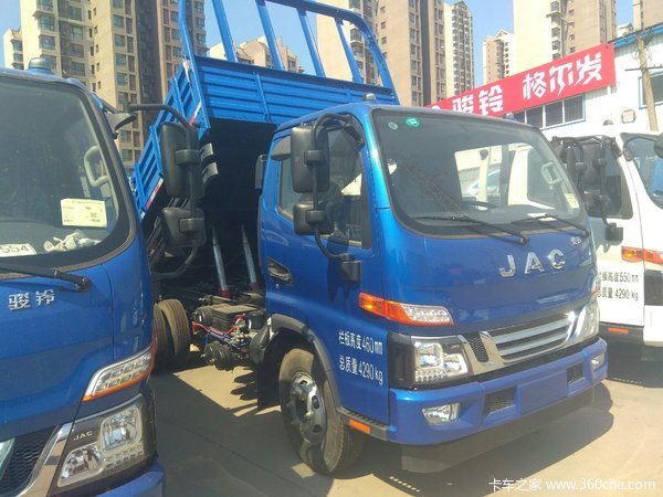 5万元 天津骏铃g自卸车促销中_江淮工程车_骏铃g_卡车之家