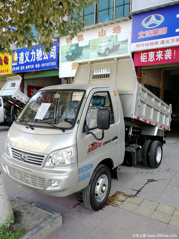 新款黑豹加高栏板柴油自卸车遵义上市  【卡车之家 行情】据本站最新