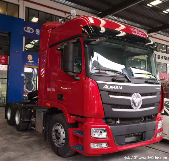 6x4本店为您推荐 福田 欧曼gtl 6系重卡 质享版 430马力 6x4 lng牵引