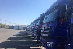 恭喜孟总 喜提欧曼新ETX牵引车