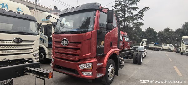 新车到店 上海解放J6L载货车仅需8.59万元