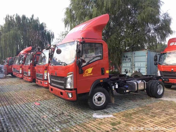 中国重汽HOWO轻卡各车型新款车型到店,有意购买需求者到店咨询