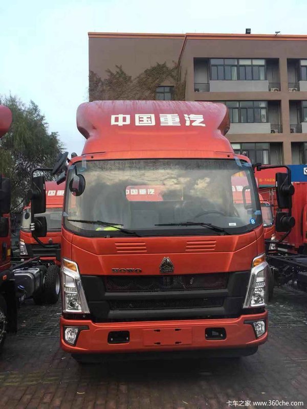 中国重汽HOWO轻卡悍将新款车型来袭