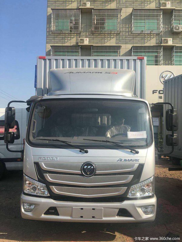 福田 欧马可s3系 131马力 4.14米单排厢式轻卡底盘(bj5045xxy-f2)