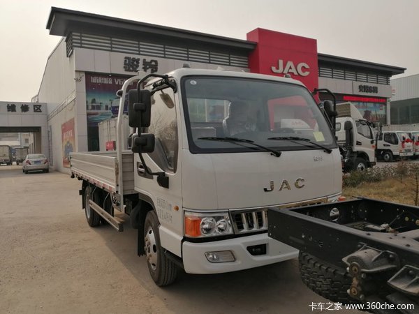 江淮骏铃超值版E5到新车了啦！断气刹+宽货箱