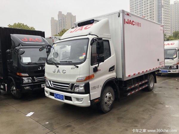 江淮骏铃冷藏车内径2.3米