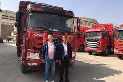 1台大运N6载货车完成交付