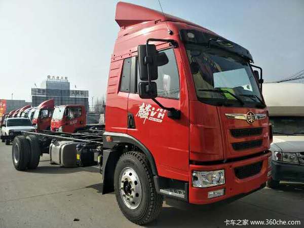 一汽解放轻卡载货车虎v在载货车进行优惠促销活动,优惠高达0