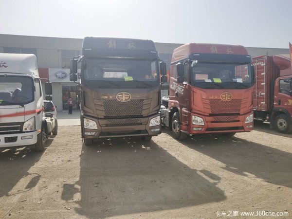 JH6卓越版430新车已到店，轻量化设计，自重7.9吨，运煤先锋