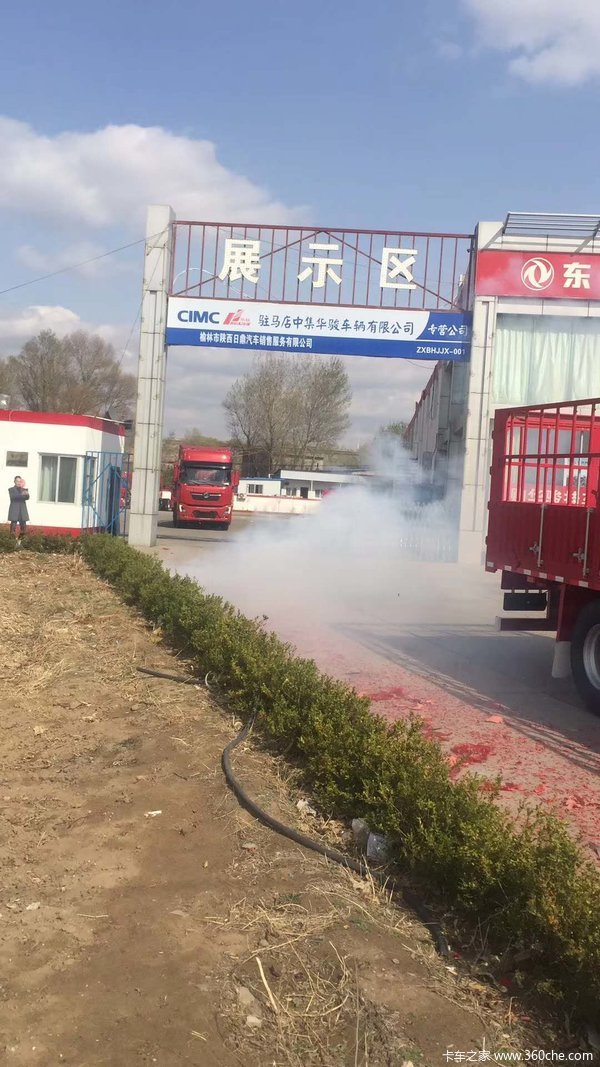 新天龙KL465车型每天都在出库,用了你就知道它确实很省油!