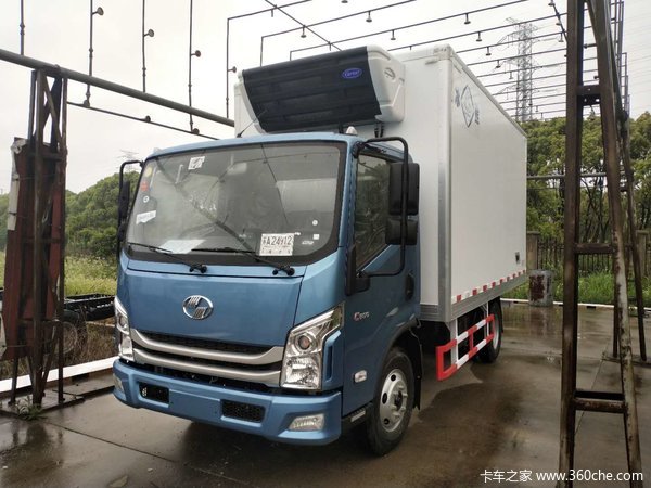 恭喜冷冻食品配送, 喜提超越C系冷藏车