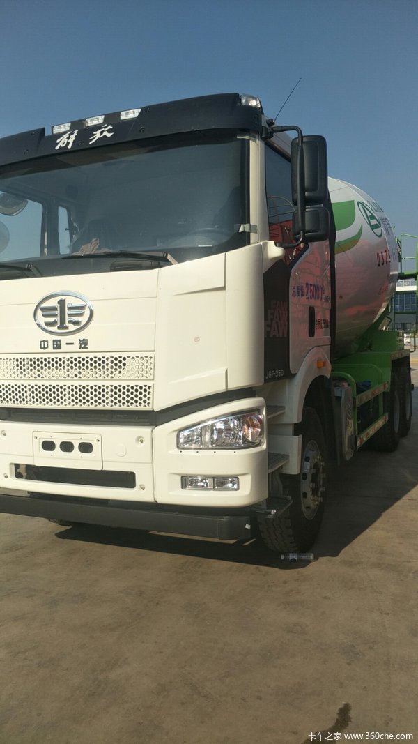 优惠43万解放j6p混凝土搅拌车火热促销中