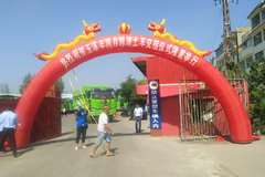 40台解放J6P自卸车成功交付客户