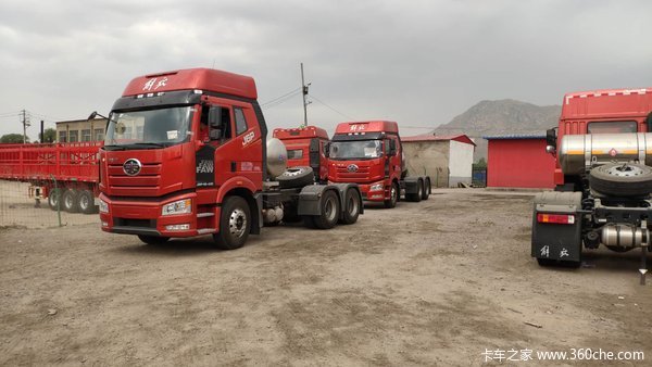 新车到店 解放j6p牵引车仅需39.9万元