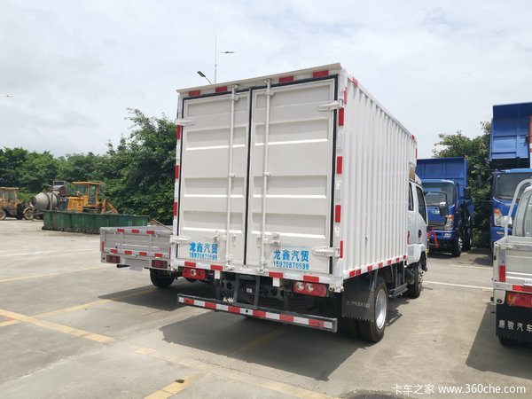 蓝牌轻卡首选上汽跃进x100箱式蓝牌轻卡