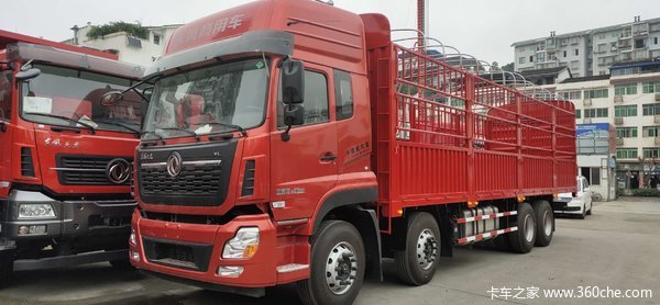 恭喜杨先生喜提东风天龙9.6米载货车