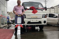 国五的江淮康铃X5已售空，店内国六的现货目前库存充足。