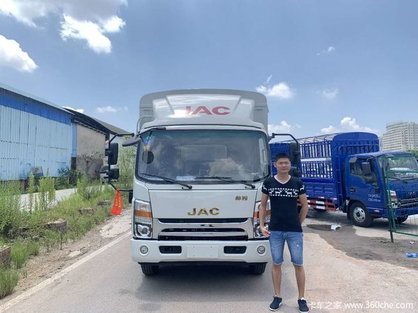 恭喜正昇物流 喜提帅铃H载货车