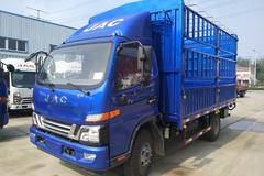 江淮速来围观骏铃V6德威170马力2.45宽仓栏八档法士特变速箱