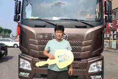 1台解放JH6430牵引车成功交付客户