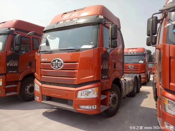 新车到店解放j6p牵引车仅需30万元