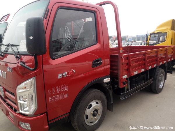 新车到店奥驰x系自卸车仅需785万元