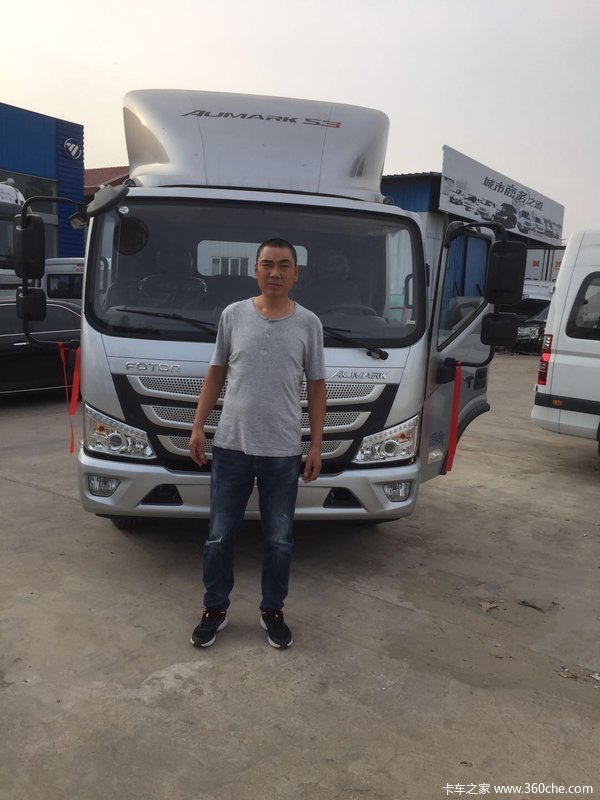 恭喜孟令叶 孟总喜提欧马可S3载货车