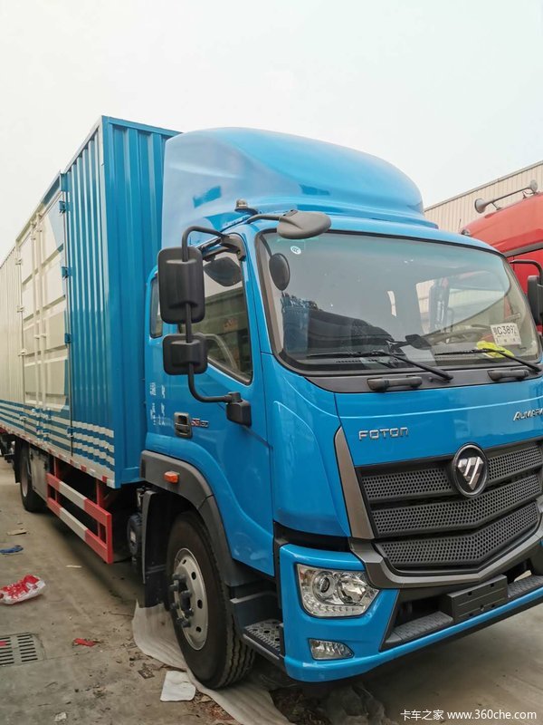 8米厢式载货车(bj5166xxy-a4)13.