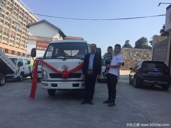 恭喜芭蕉的曹师傅 喜提解放经典1系自卸车