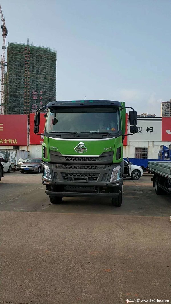 恭喜江老板喜提乘龙280马力h5自卸车